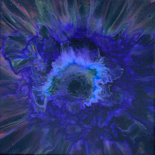 WORMHOLE REVERIE 8” x 8” x 1.25” (ORIGINAL)